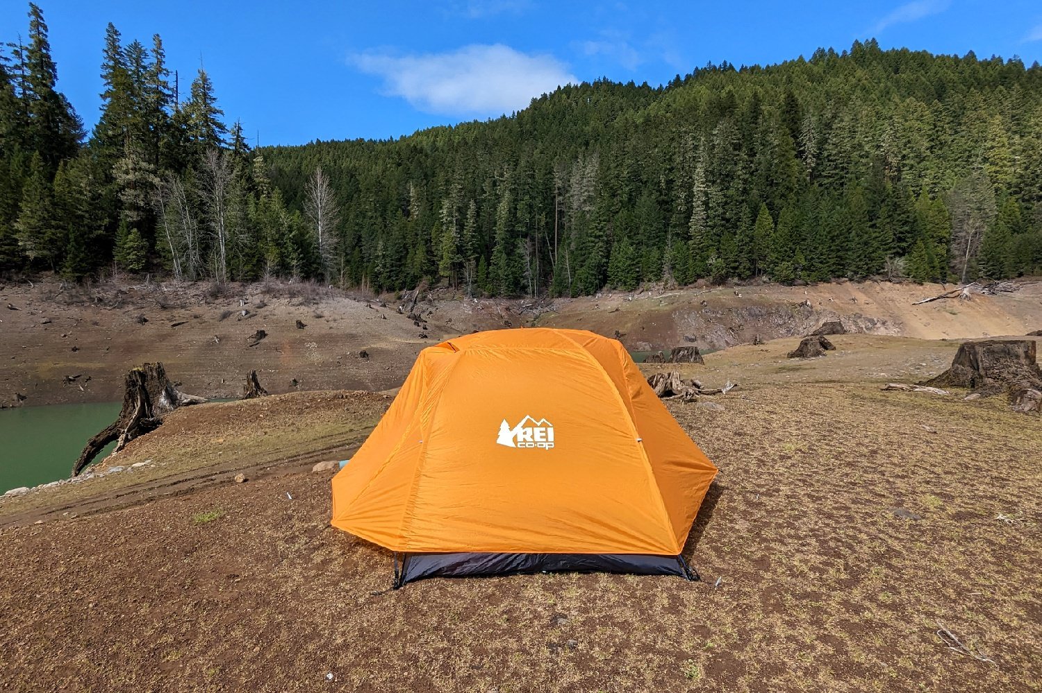 〈REI〉Half Dome SL 2+ Tent with Footprint I Heart Pacific Northwest